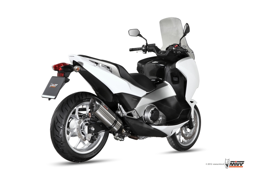 MIVV Suono Slip On uitlaat Honda NC700 / 750 S / X / D Integra (2012-2015) BI-1089567001 4