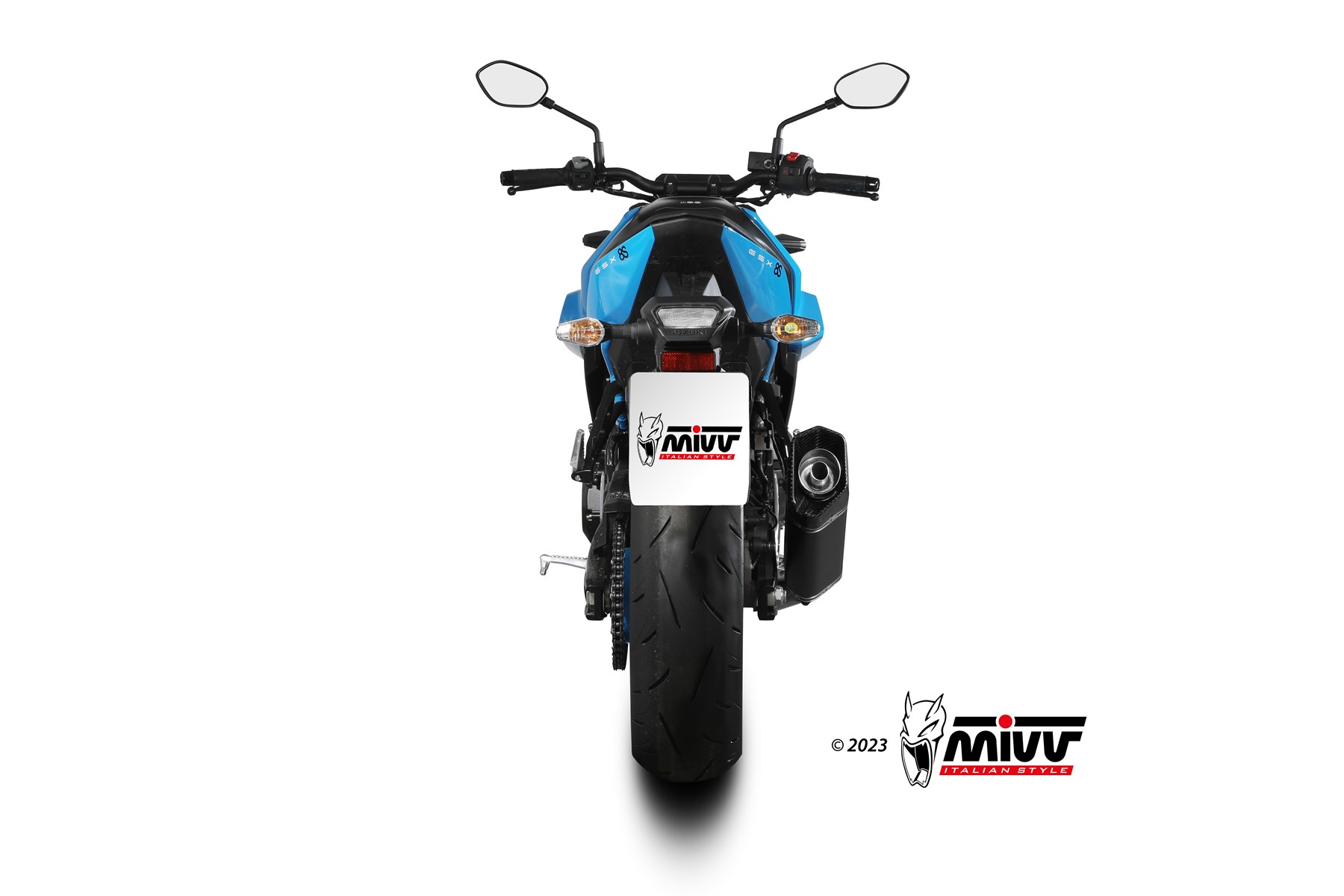 MIVV SR-1 compleet uitlaatsysteem Suzuki GSX-8R / 8S (2023-2024) BI-1124554 5