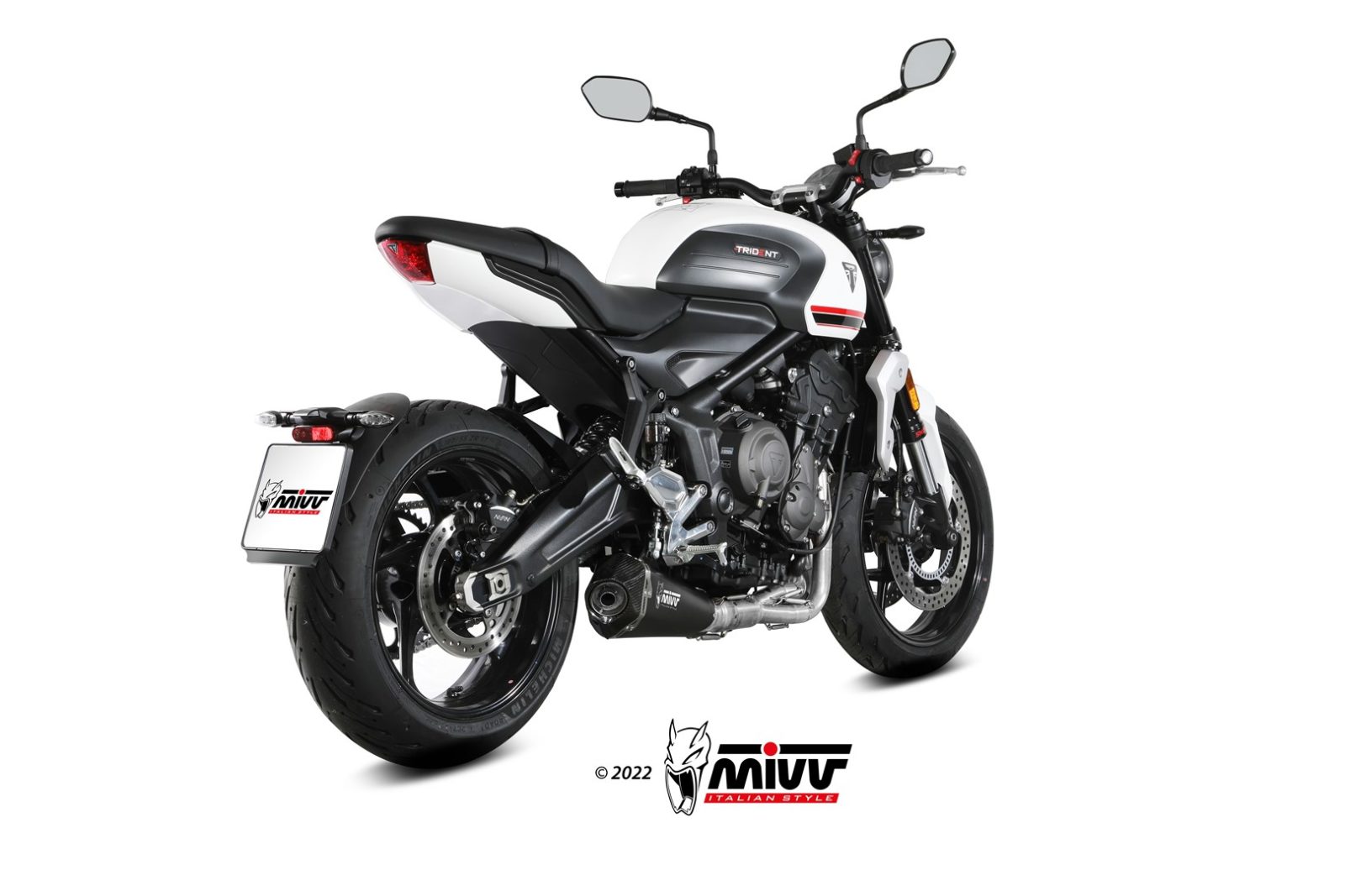 MIVV Delta Race compleet uitlaatsysteem Triumph Tiger Sport / Trident 660 (2021-2024) BI-1111202 3