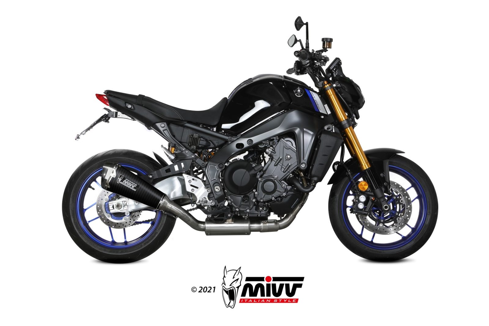 MIVV Delta Race compleet uitlaatsysteem Yamaha MT 09 (2021-2023) BI-1106509 1