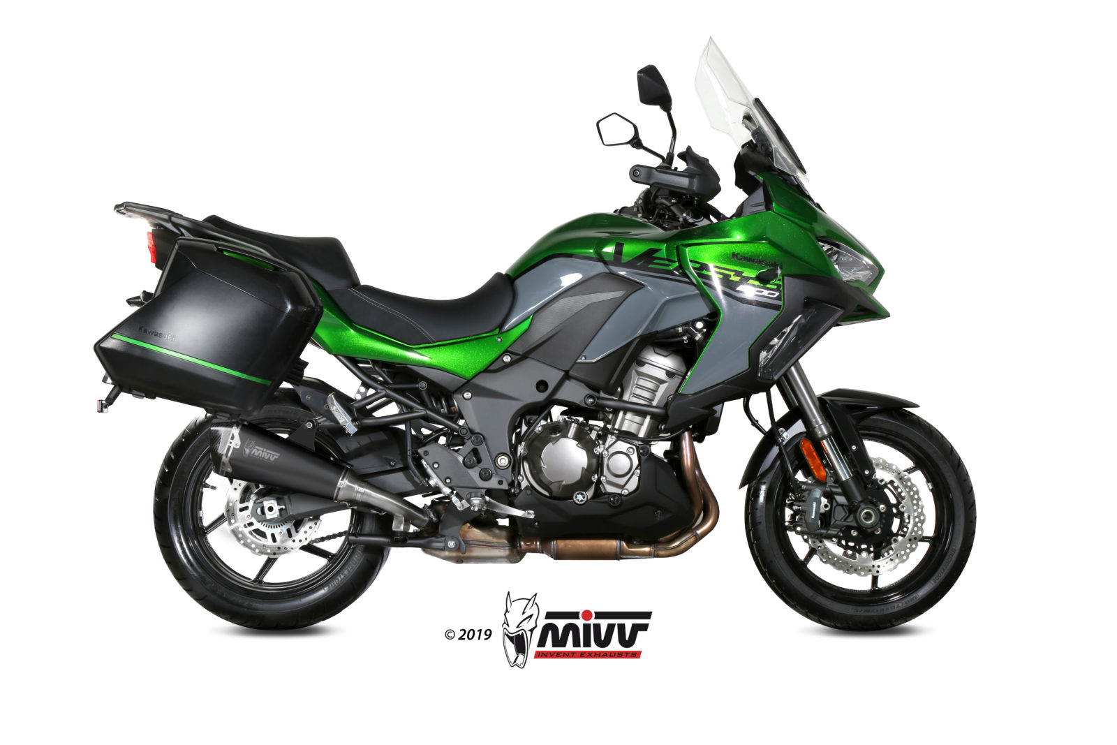 MIVV Delta Race Slip On uitlaat Kawasaki Versys 1000 / SE (2019-2024) BI-1088587002 2