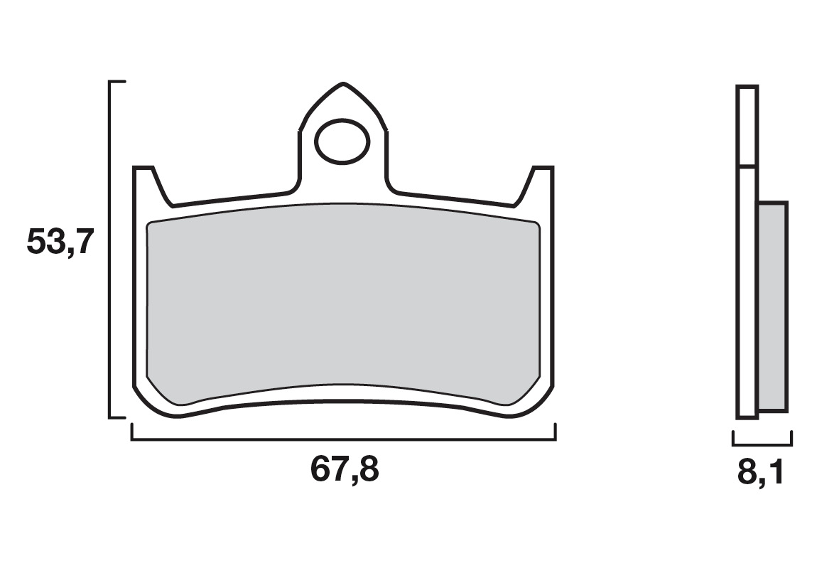 Brembo remblokken