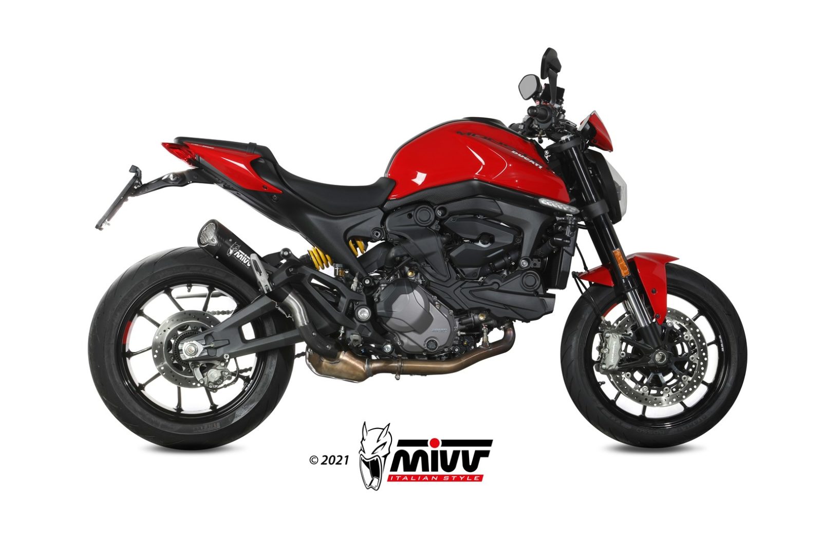 MIVV X-M5 Slip On uitlaat Ducati Monster 937 / SP (2021-2025) BI-1111072001 1