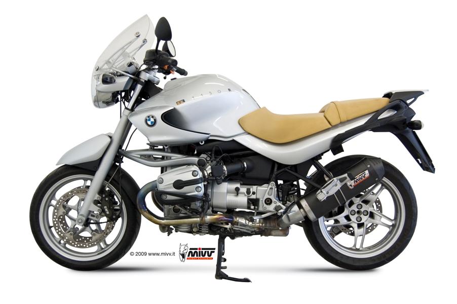 MIVV Oval Slip On uitlaat BMW R1150 R (2001-2006) BI-1089257001 1