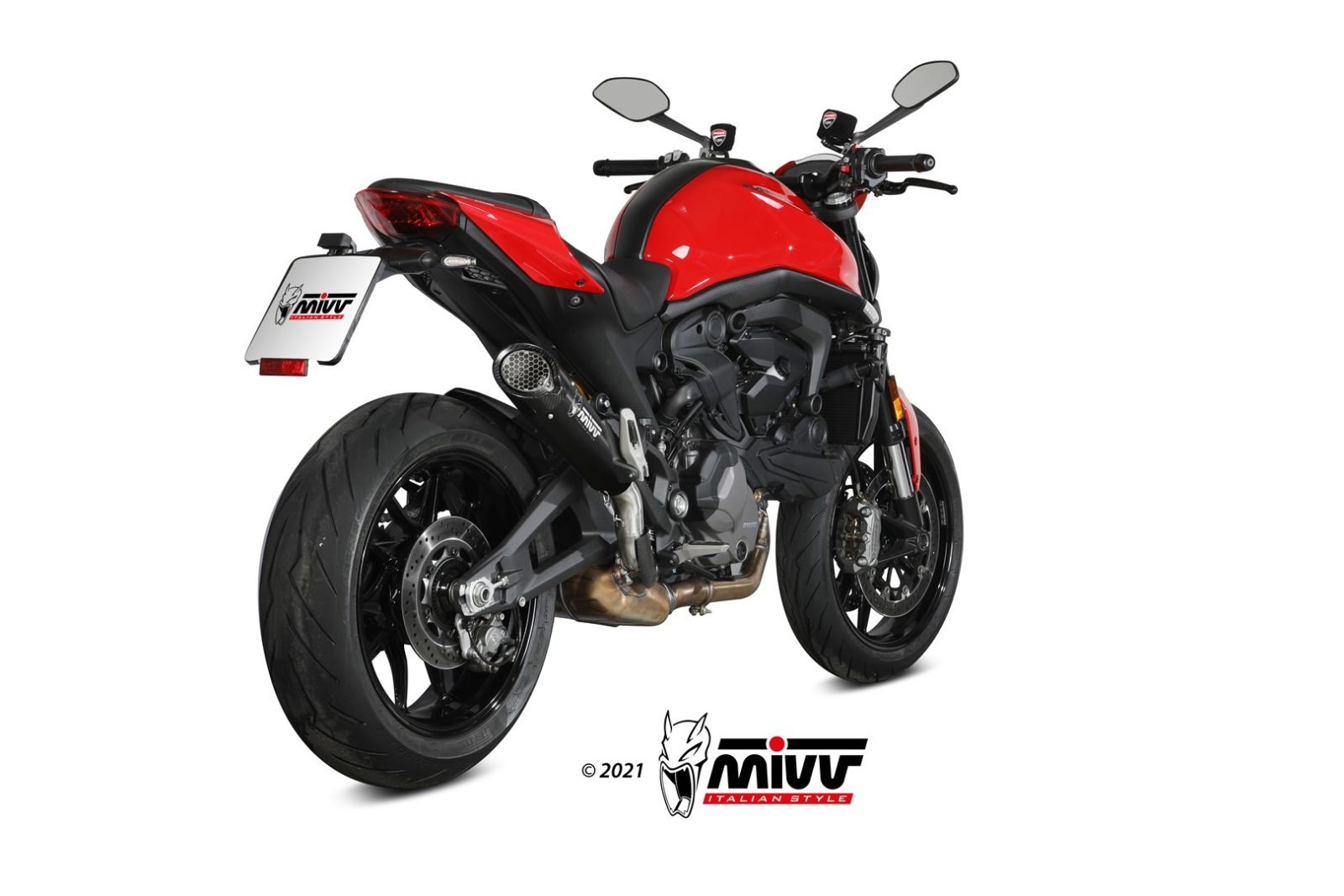 MIVV X-M5 Slip On uitlaat Ducati Monster 937 / SP (2021-2025) BI-1111072001 2