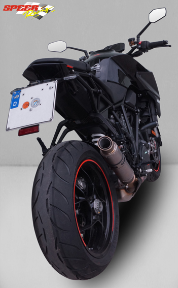 Bodis uitlaat KTM 1290 Superduke R/GT 2016-2019 titanium GP1-RSN