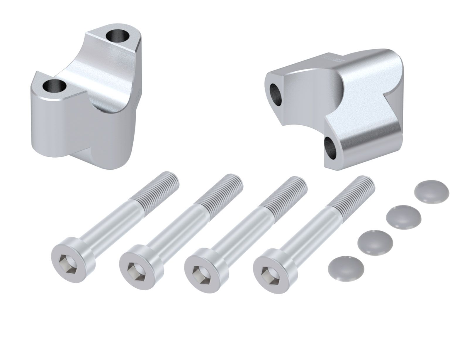 Hepco en Becker stuur rizers 25 mm KTM 690 Enduro R (2014-2016) HE423077022509 1