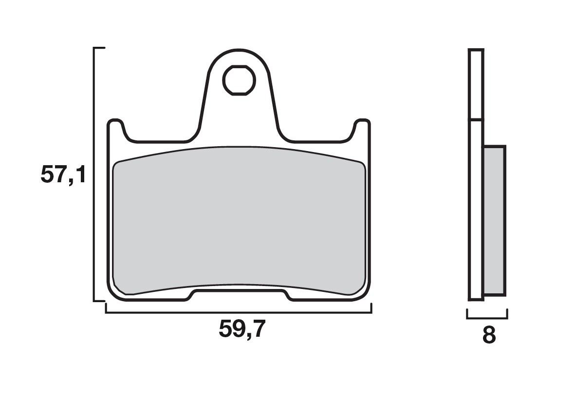 Brembo remblokken