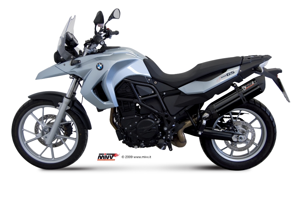 MIVV Suono Slip On uitlaat BMW F650 GS / F800 GS (2008-2018) BI-1089505002 1
