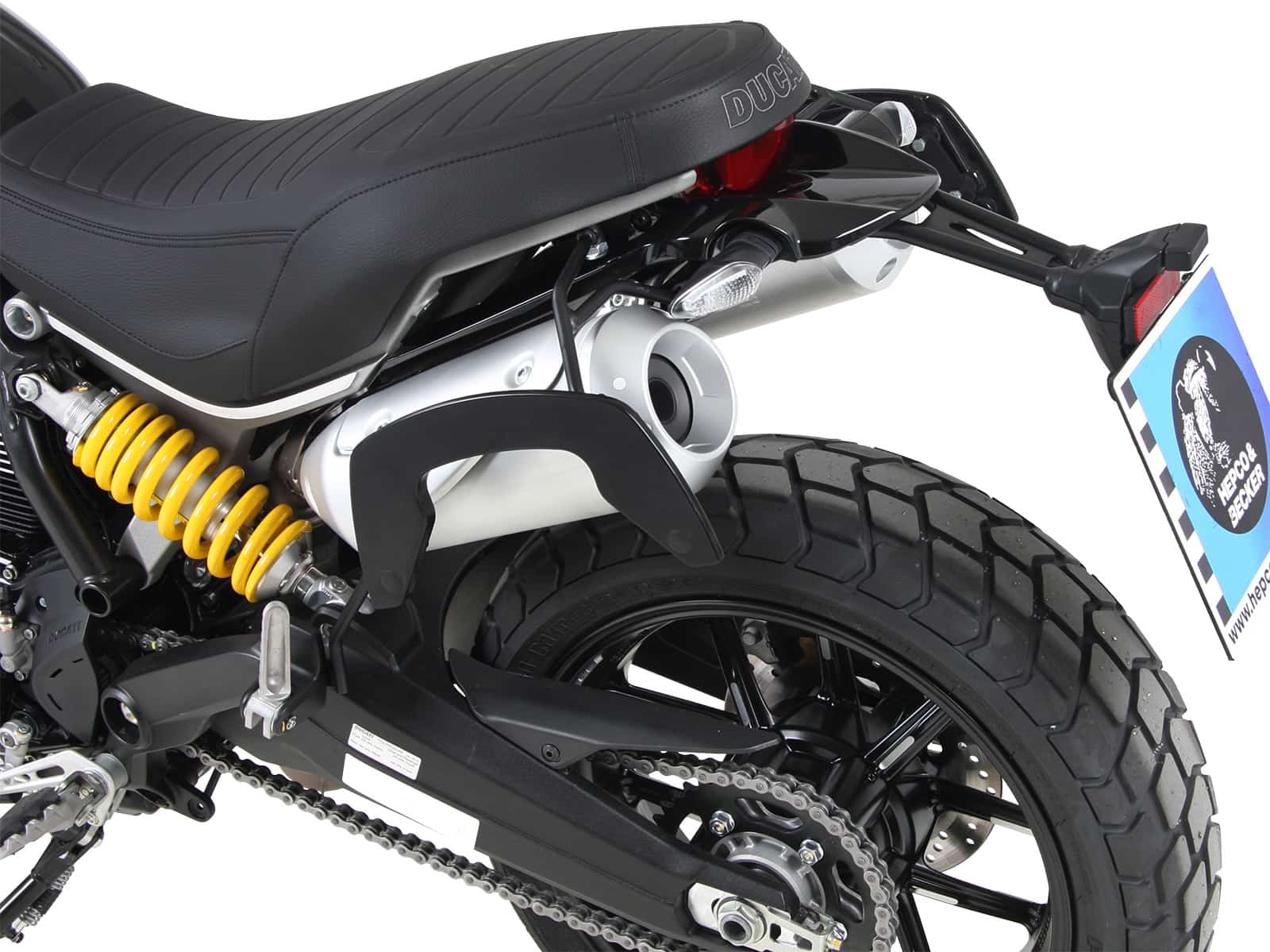 Hepco en Becker bagagerek Ducati Scrambler 1100 vanaf 2018 C-Bow Hepco en Becker bagagerek Ducati Scrambler 1100 vanaf 2018 C-Bow