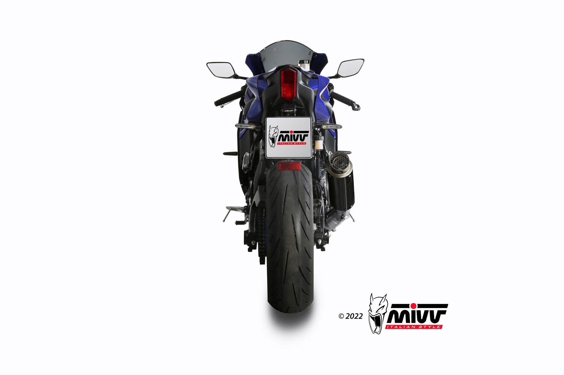 MIVV GP Pro compleet uitlaatsysteem Yamaha R7 (2022-2024) BI-1122092001 3