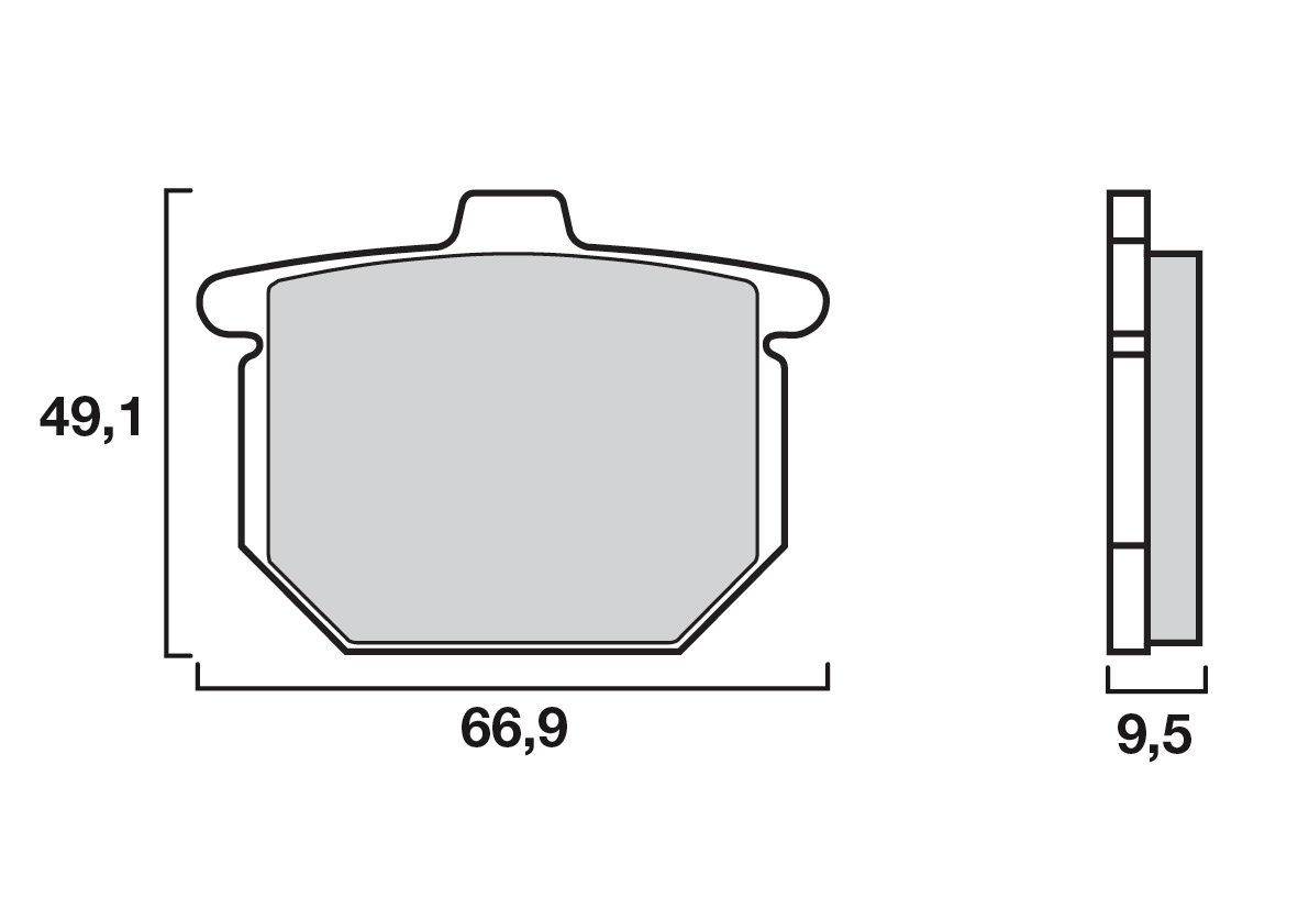 Brembo remblokken