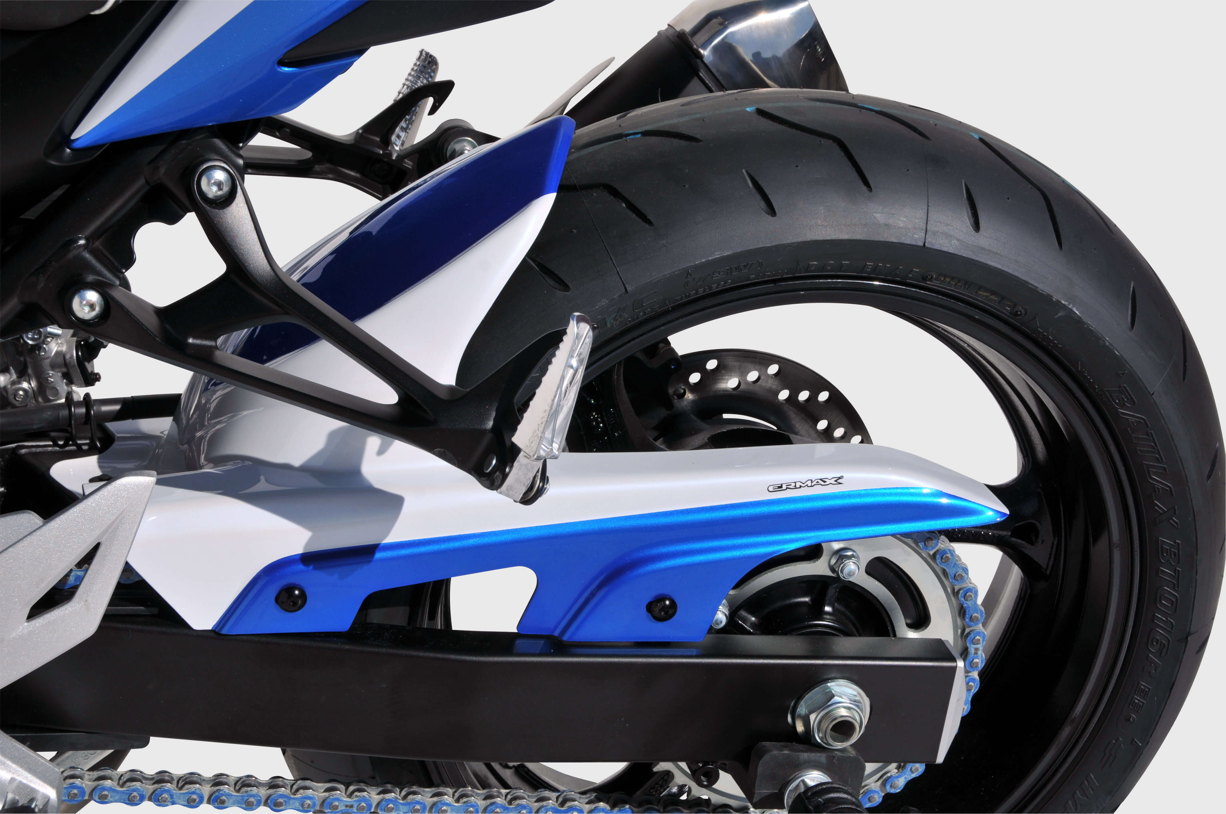 Ermax achterspatbord Suzuki GSR 750 2011-2016 Ongespoten E730400104 3