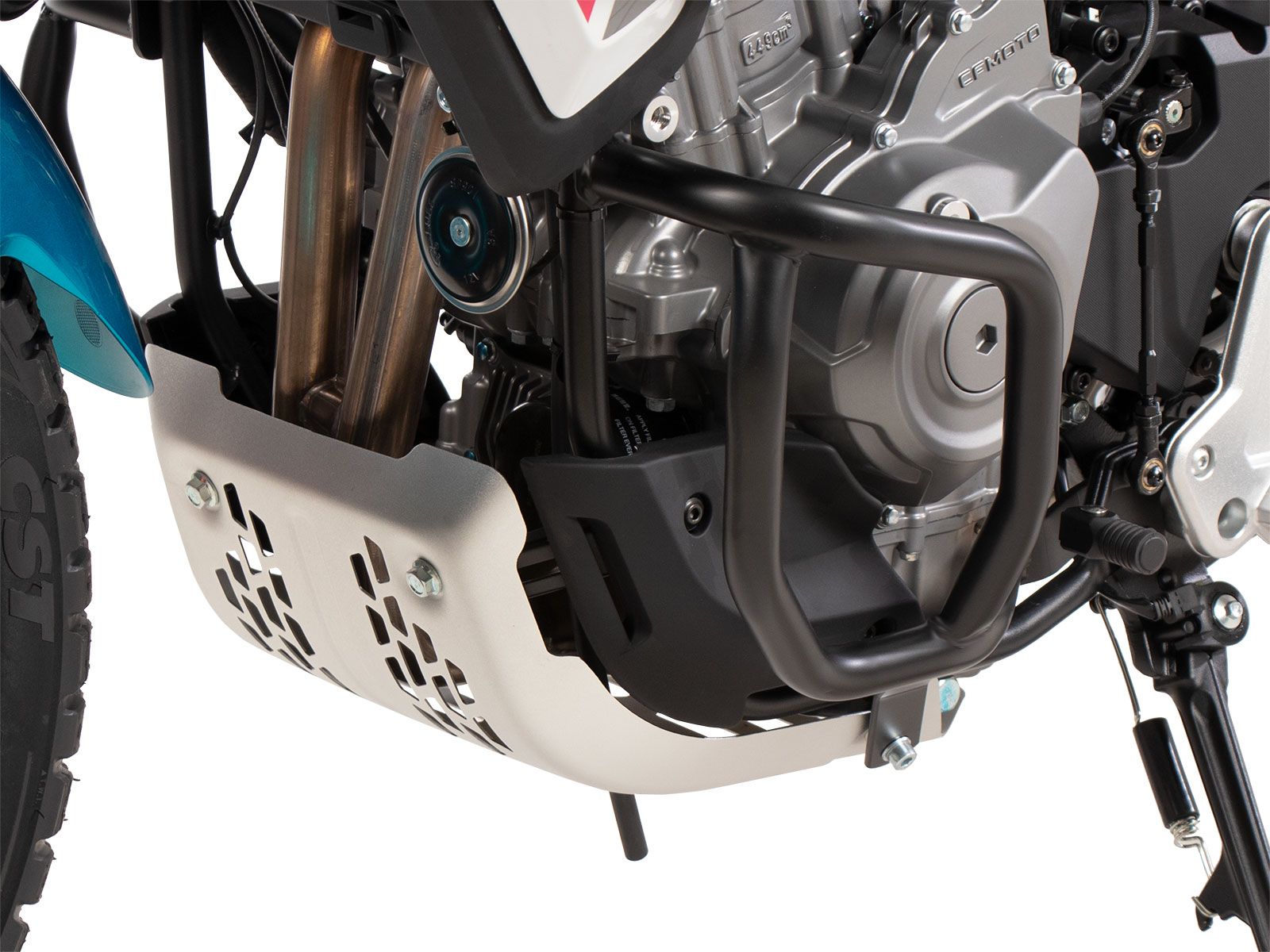 Hepco en Becker valbeugels CFmoto 450MT (2024-) HE50176780001 8