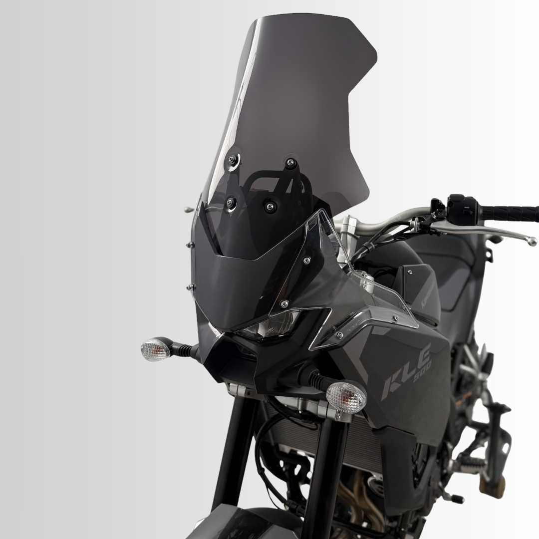 Ermax verhoogd windscherm Kawasaki KLE500 / SE (2026-) E0103S89-03 5