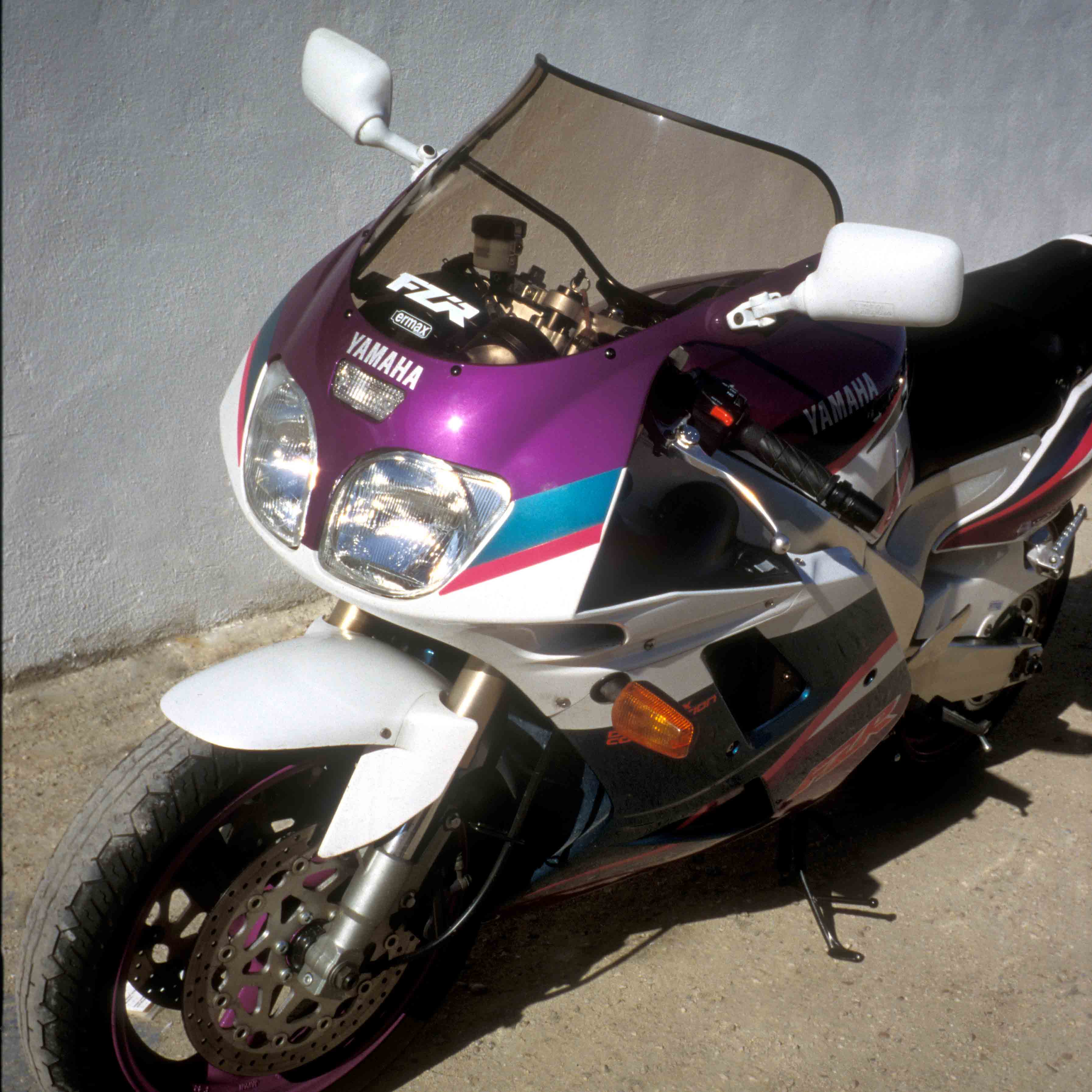 Ermax verhoogd windscherm Yamaha FZR1000 Exup (1994-1997) E010201031 1