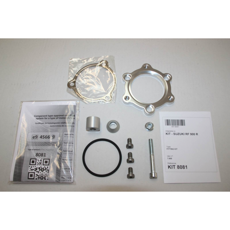 Ixil Hexoval Xtrem Evolution uitlaat Suzuki RF900R (1994-1998) BI-1114267001 1
