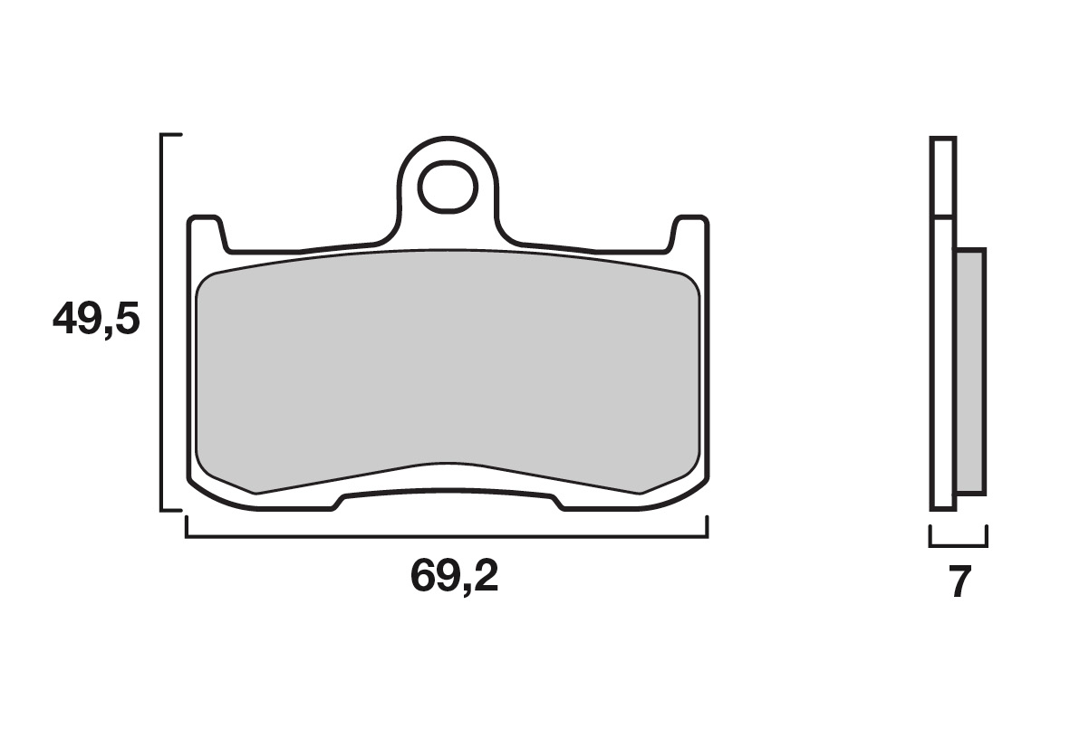 Brembo remblokken