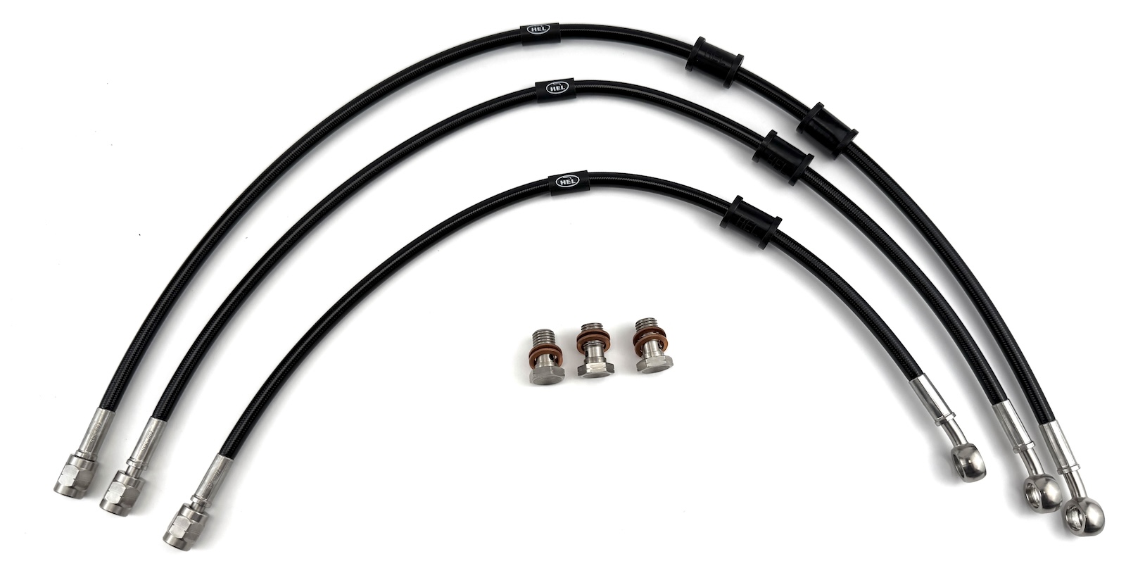 HEL remleidingen Honda GL1200 AE Aspencade 1984-1992 S voorzijde HBF2245