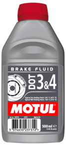 Motul Remvloeistof DOT 3 & 4 / 0,5L