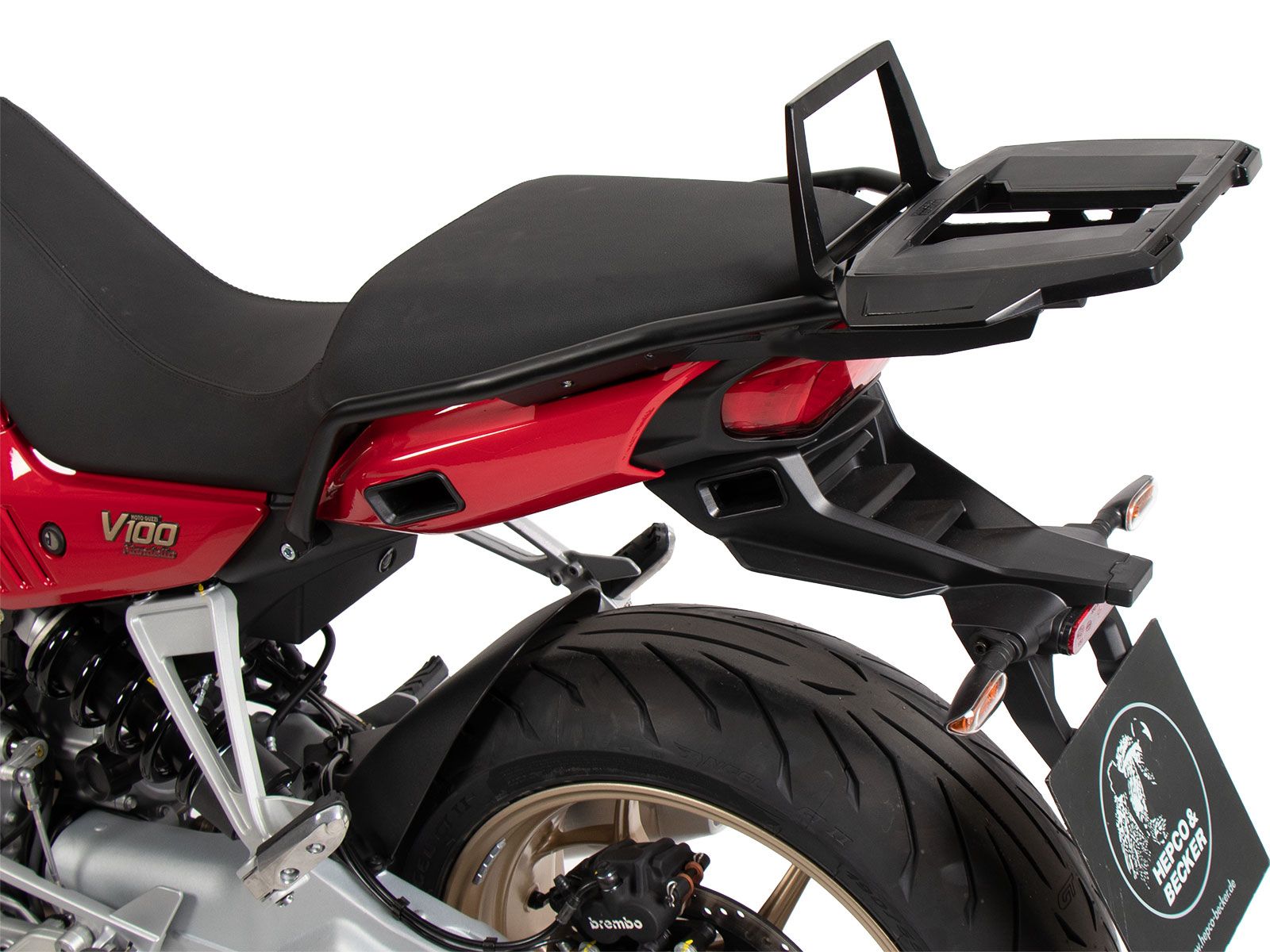 Hepco en Becker Alurack drager topkoffer Moto Guzzi V100 Mandello (2023-) HE6525570101