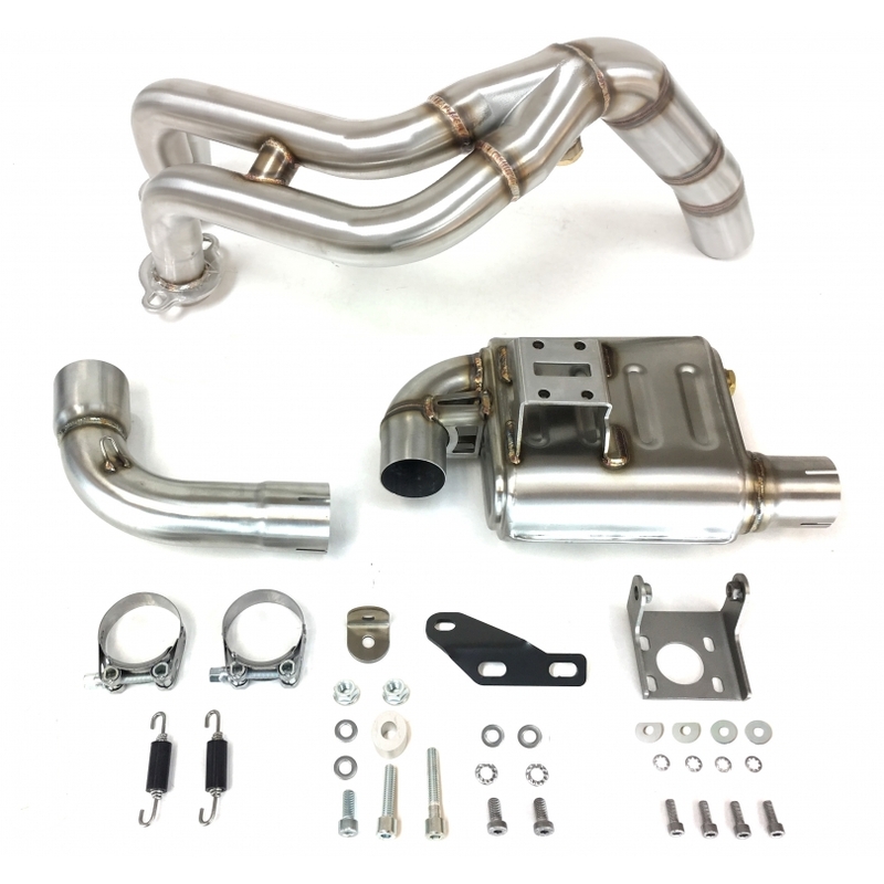 Ixil Race Xtrem RC compleet uitlaatsysteem Yamaha MT07 (2021-2024) BI-1111258 1