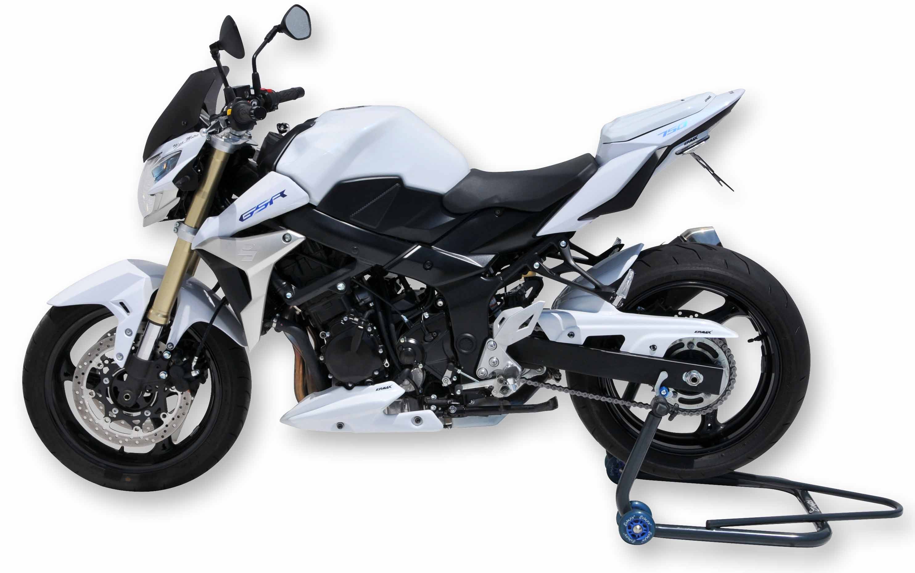 Ermax achterspatbord Suzuki GSR 750 2011-2016 Ongespoten E730400104 5