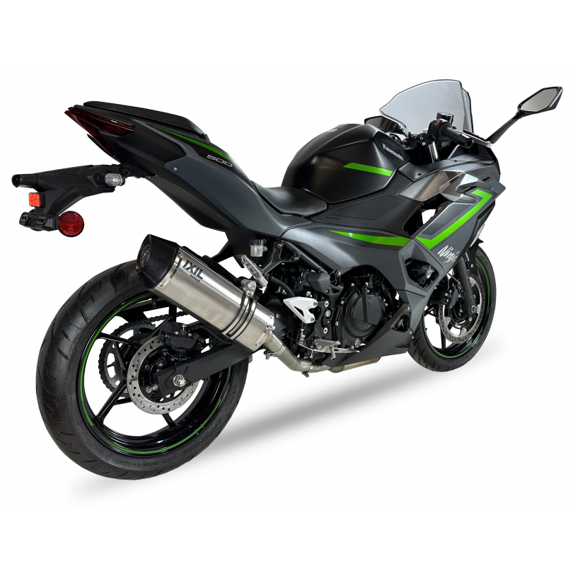 Ixil Hexoval Xtrem Evolution uitlaat Kawasaki Z / Ninja 500 / 7 Hybrid / 400 / SE BI-1149300 6