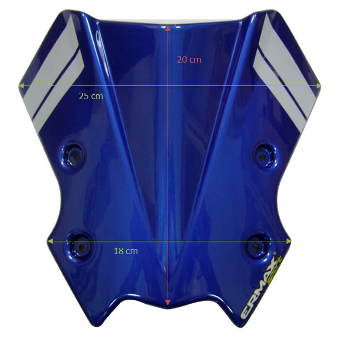 Ermax Nose kuipje Yamaha MT07 2021-2024 Ongespoten E1502Y97-00 6