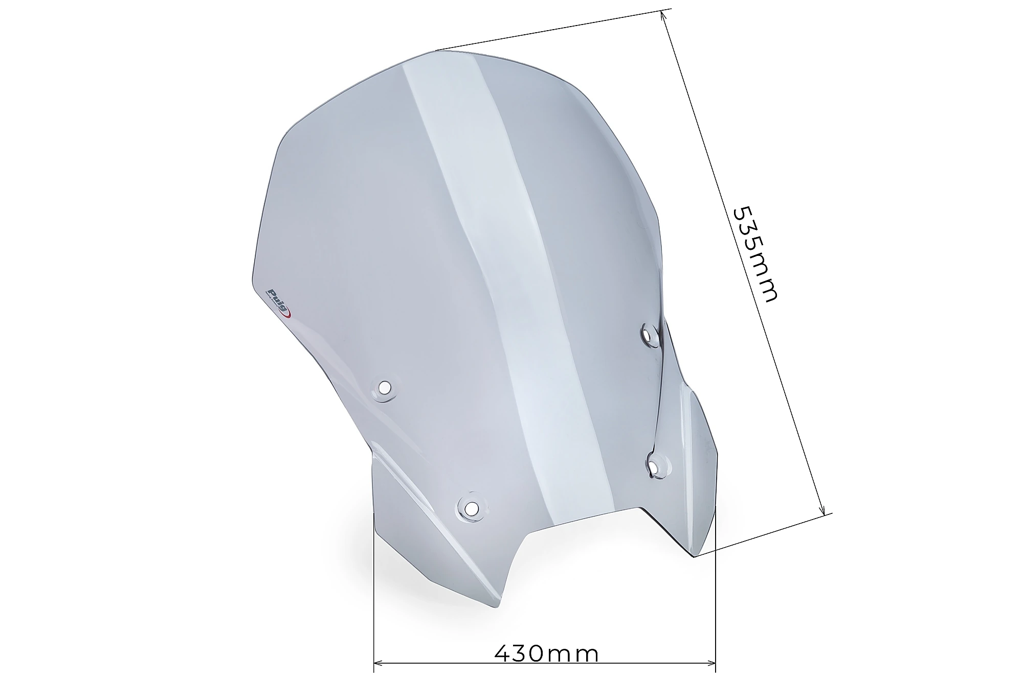 Puig Touring windscherm BMW R1300 RS (2025-) PU22681H 5