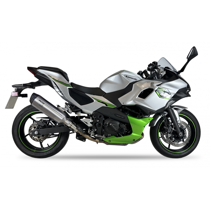 Ixil Hexoval Xtrem Evolution uitlaat Kawasaki Z / Ninja 500 / 7 Hybrid / 400 / SE BI-1149300 4