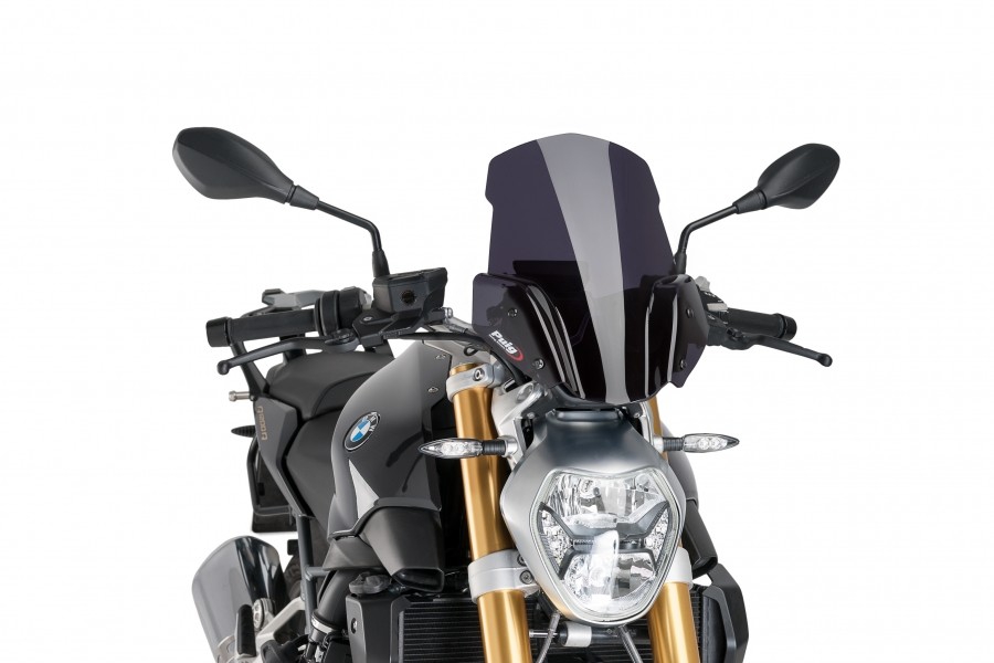 Puig windscherm BMW R1200R met originele ruit 2015-2018 Sport 