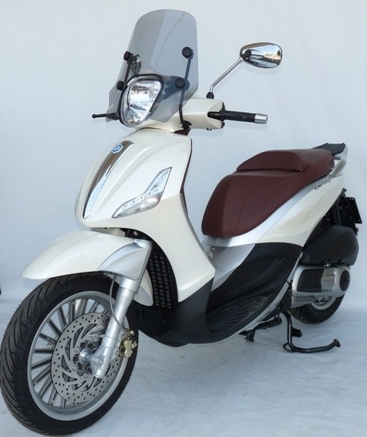 Fabbri windscherm Piaggio Beverly 125 / 300 / 350 2010-2018 Summer