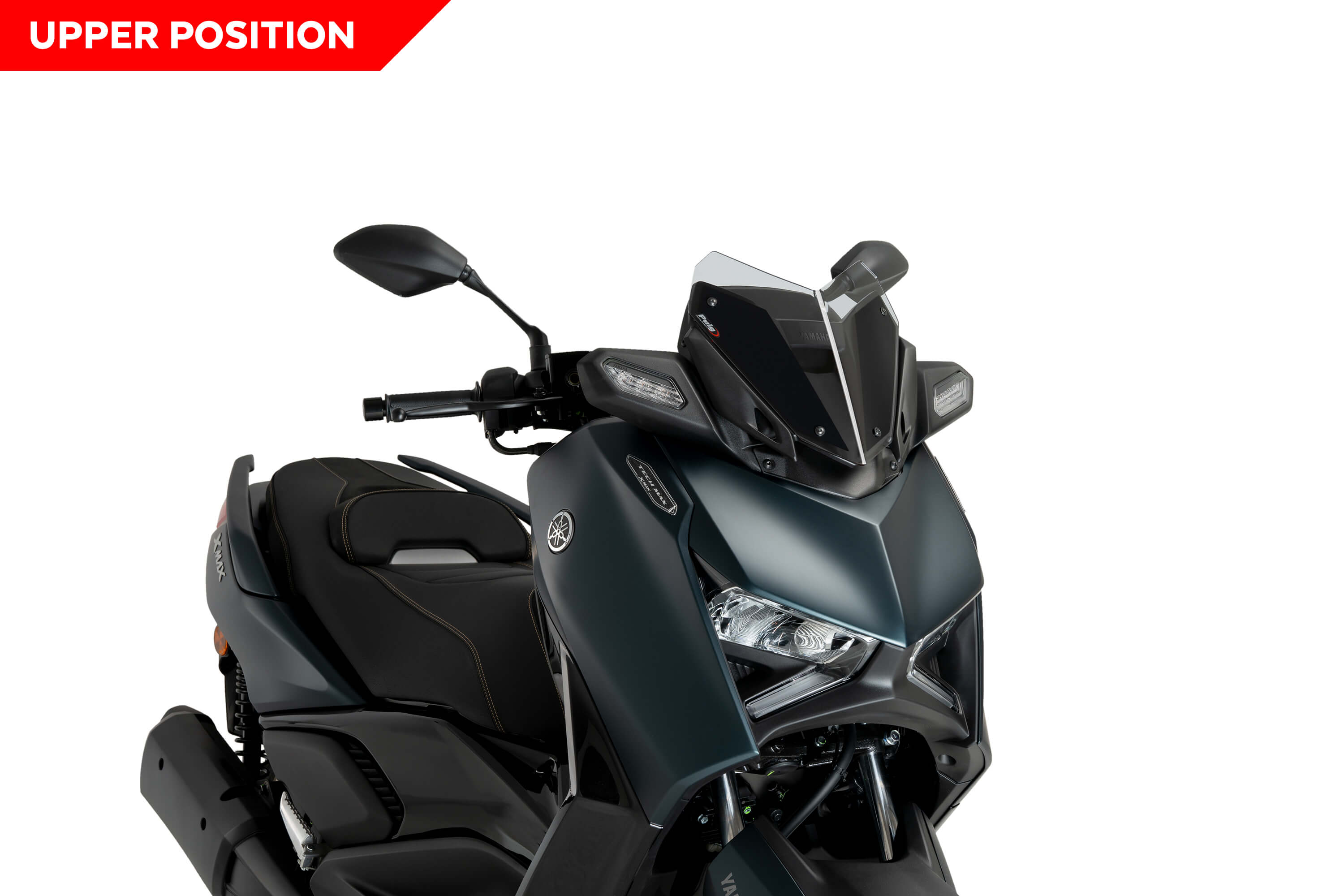 Puig V-Tech Sport windscherm Yamaha X-Max 300 / Tech Max (2023-) PU21744H