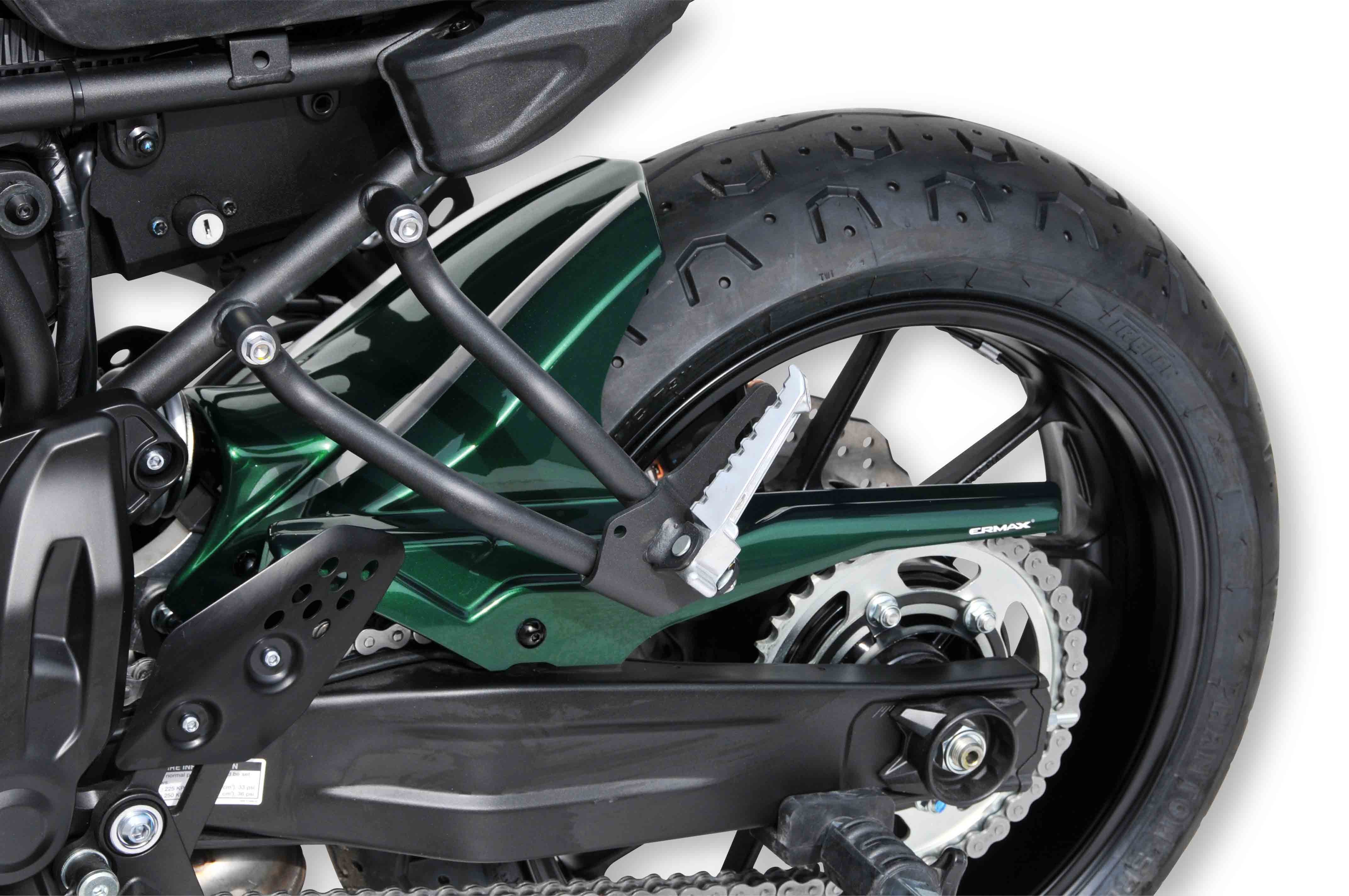 Ermax achterspatbord Yamaha XSR700 2016-2021 Ongespoten E730200111 1