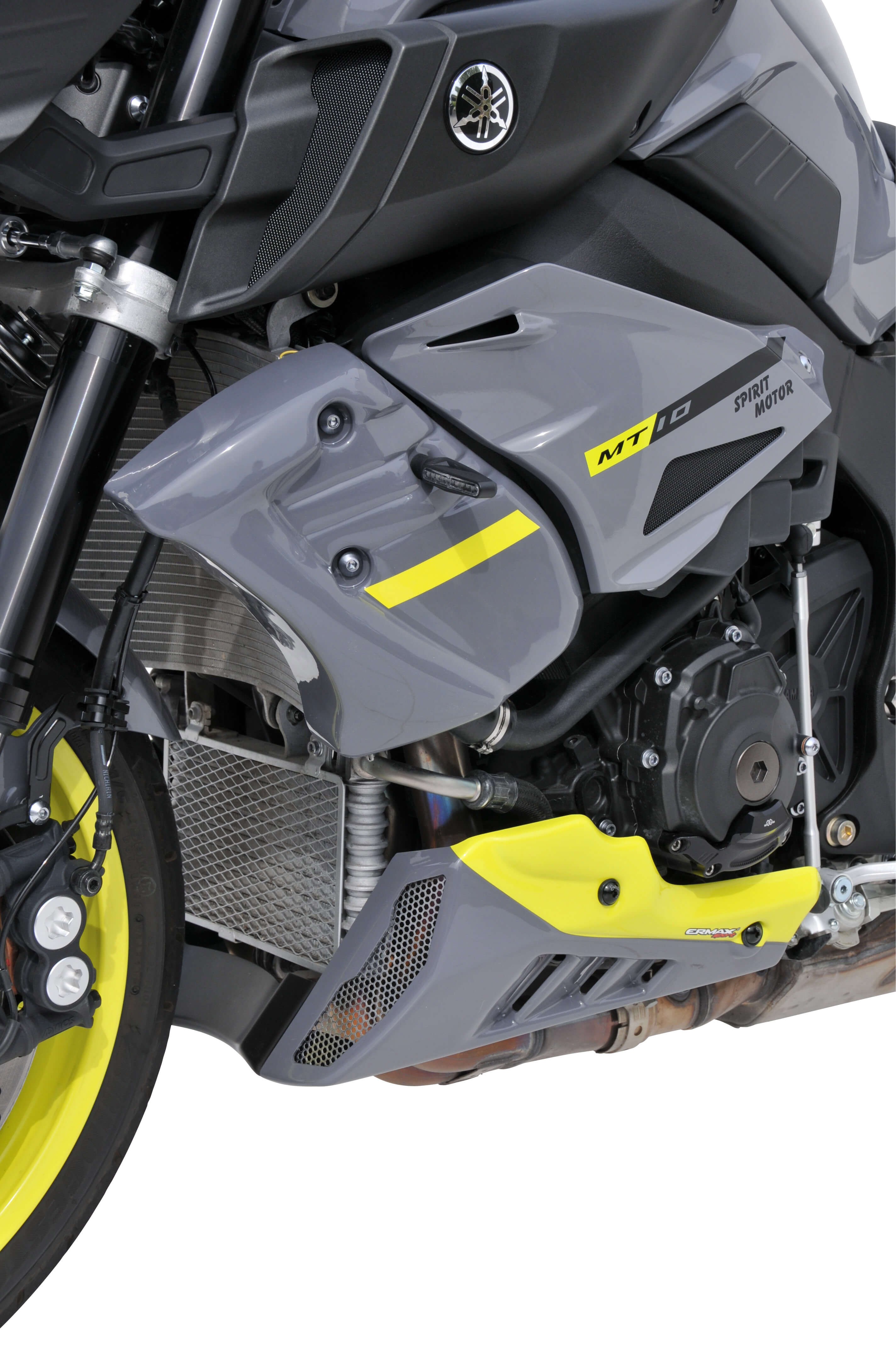 Ermax zijpanelen radiator Yamaha MT10 2016-2021 Ongespoten E760200132 1