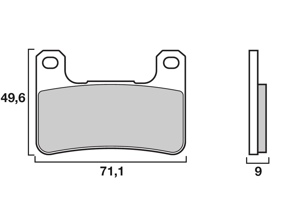 Brembo remblokken