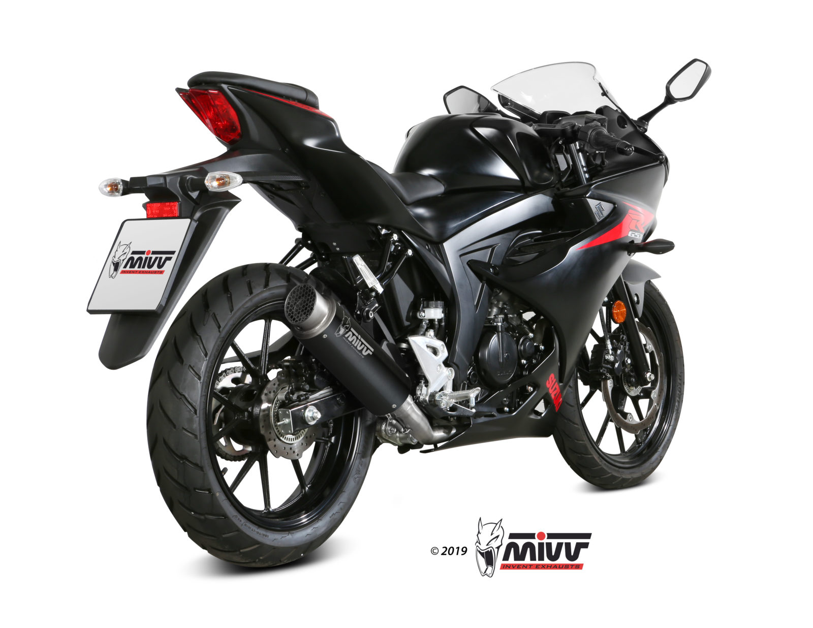 MIVV GP Pro compleet uitlaatsysteem Suzuki GSX-S125A / R125A (2017-2020) BI-1088432001 3