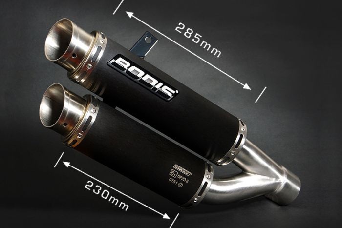 Bodis uitlaat KTM 1290 Superduke 2014-2016 GPX2-S 