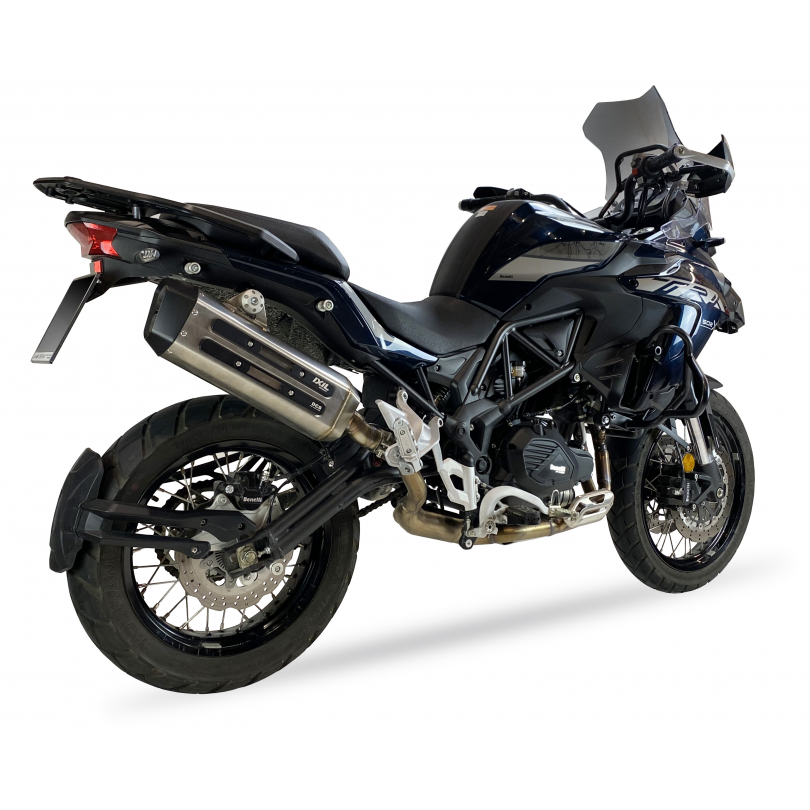 Ixil Mega Xtrem Trail Slip On uitlaat Benelli TRK 502 X (2018-2022) BI-1114307001 2