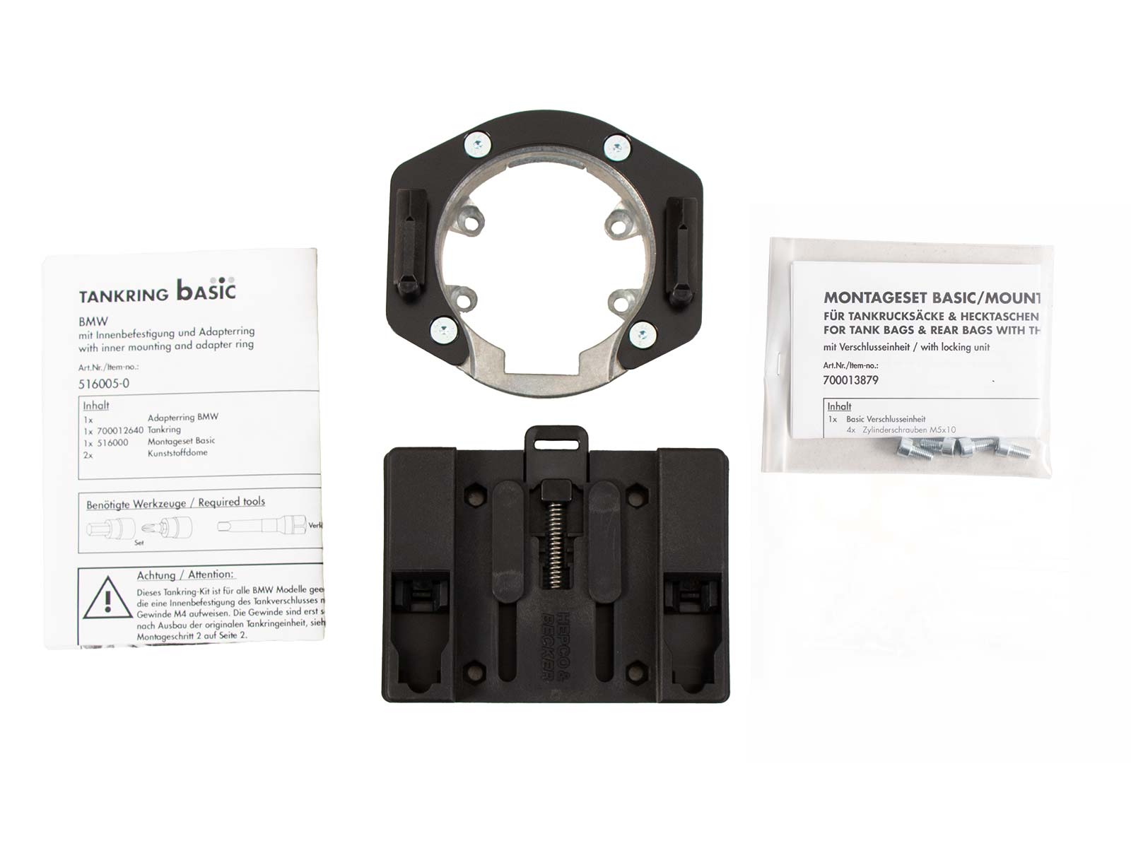 Hepco en Becker bevestiging Tanktas BMW S1000 RR (2023-) HE51665400001 1