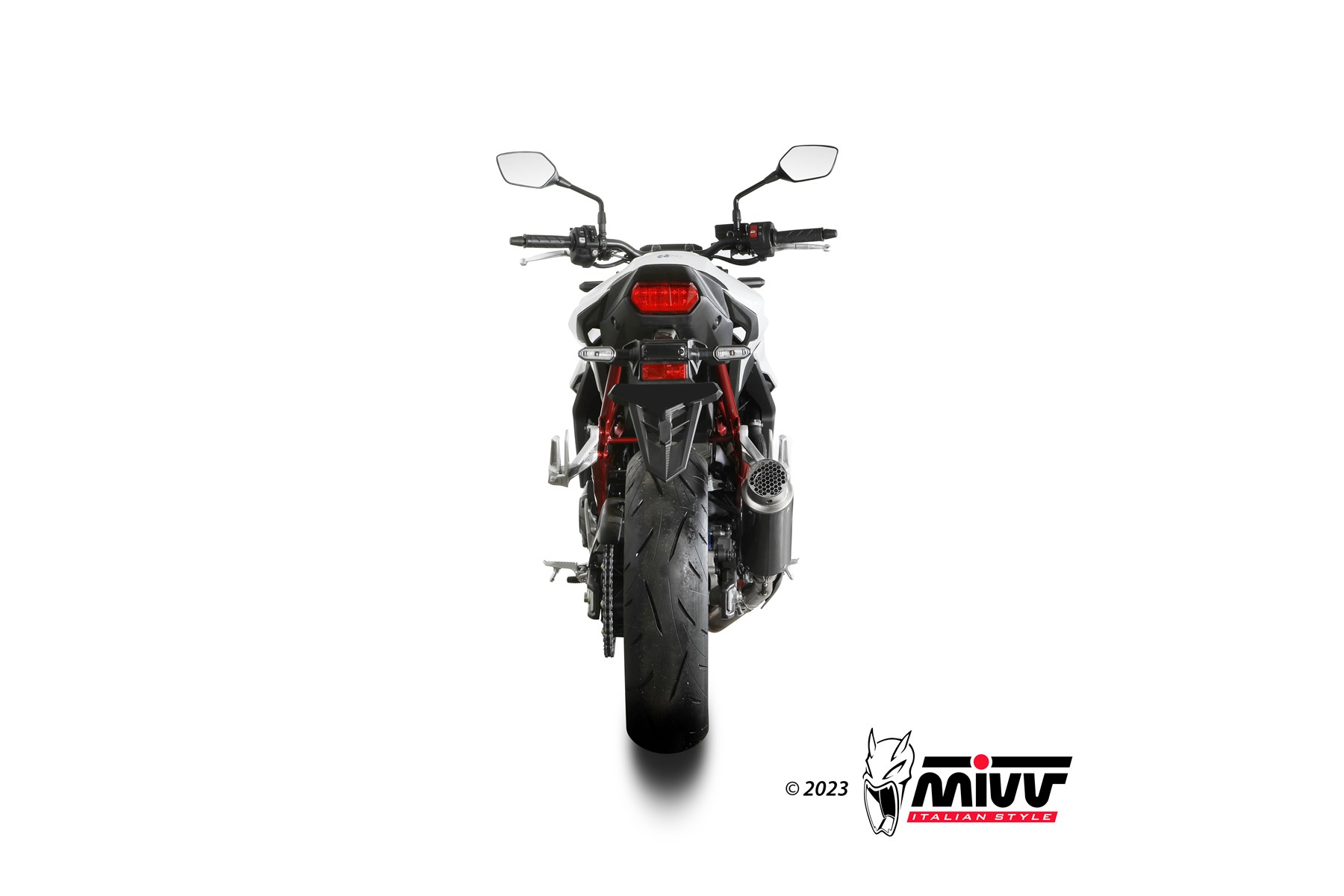MIVV GP Pro Slip On uitlaat Honda CB750 Hornet (2023-) BI-1123351002 3