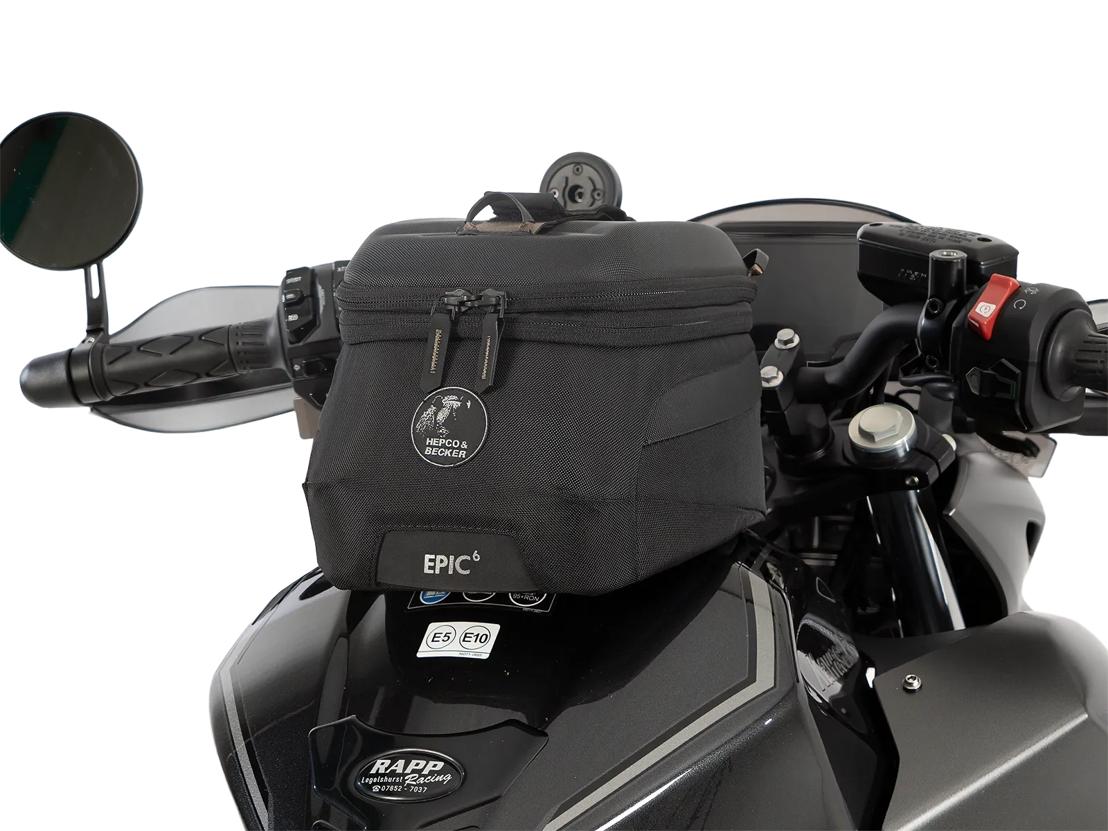 Hepco en Becker bevestiging Tanktas Kawasaki Z7 Hybrid (2024-) HE51625600009 5