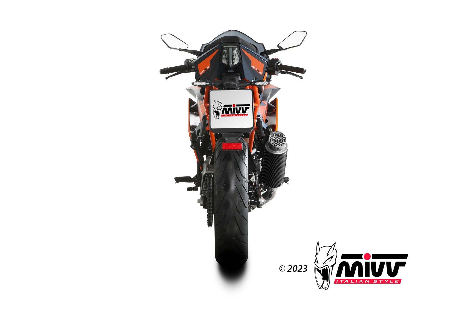 MIVV GP Pro Slip On uitlaat KTM 390 RC (2021-2023) BI-1129293001 3