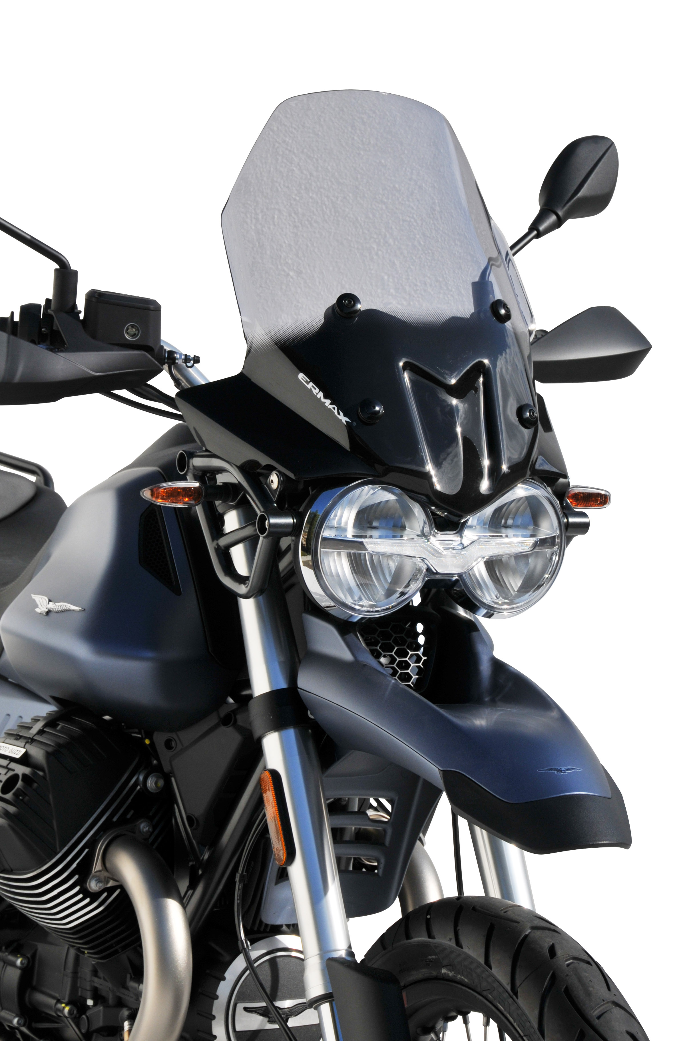 Ermax verhoogd windscherm Moto Guzzi V85 TT (2019-2024)