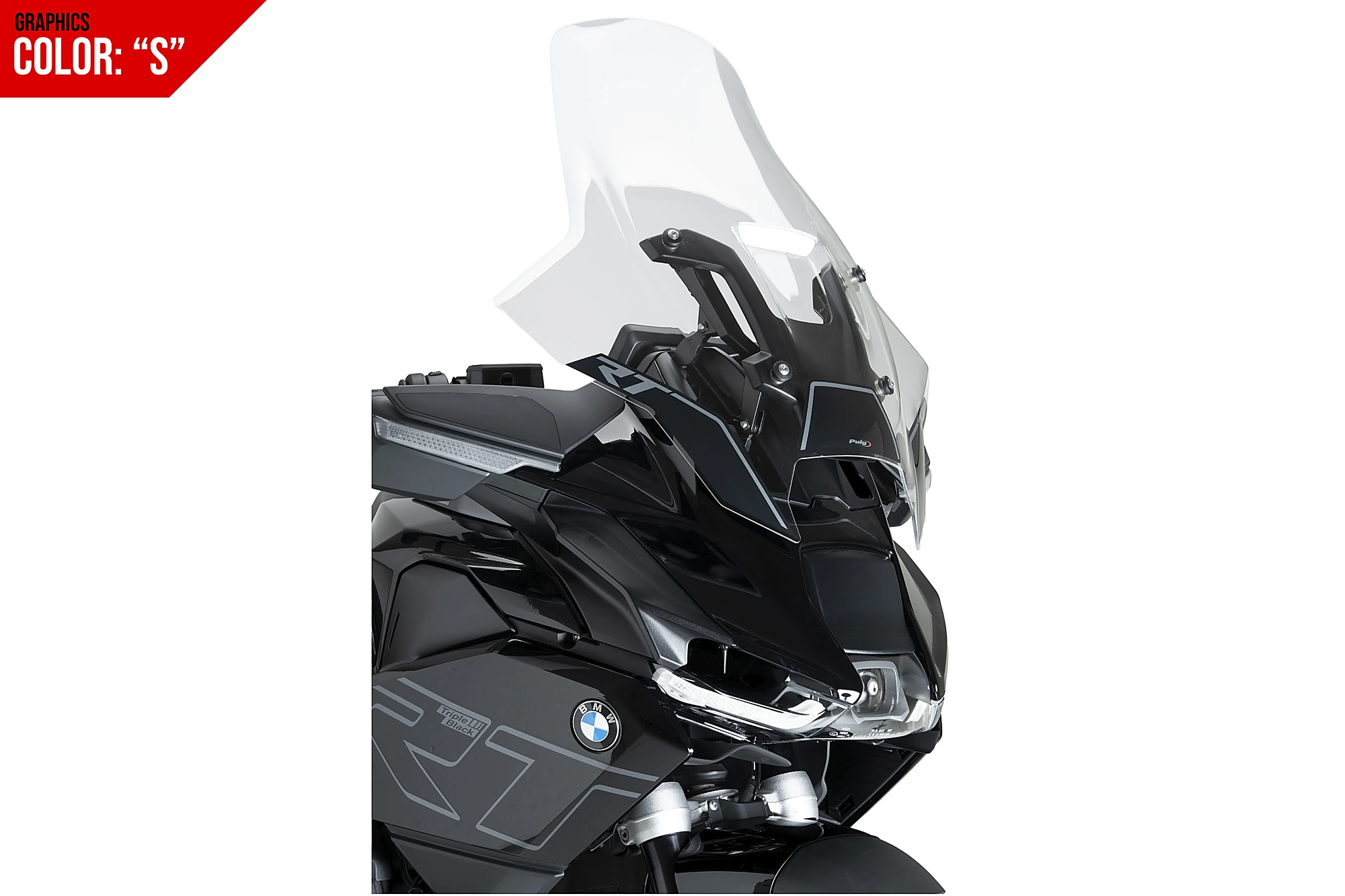 Puig Touring windscherm BMW R1300 RT (2025-) PU22645S 1
