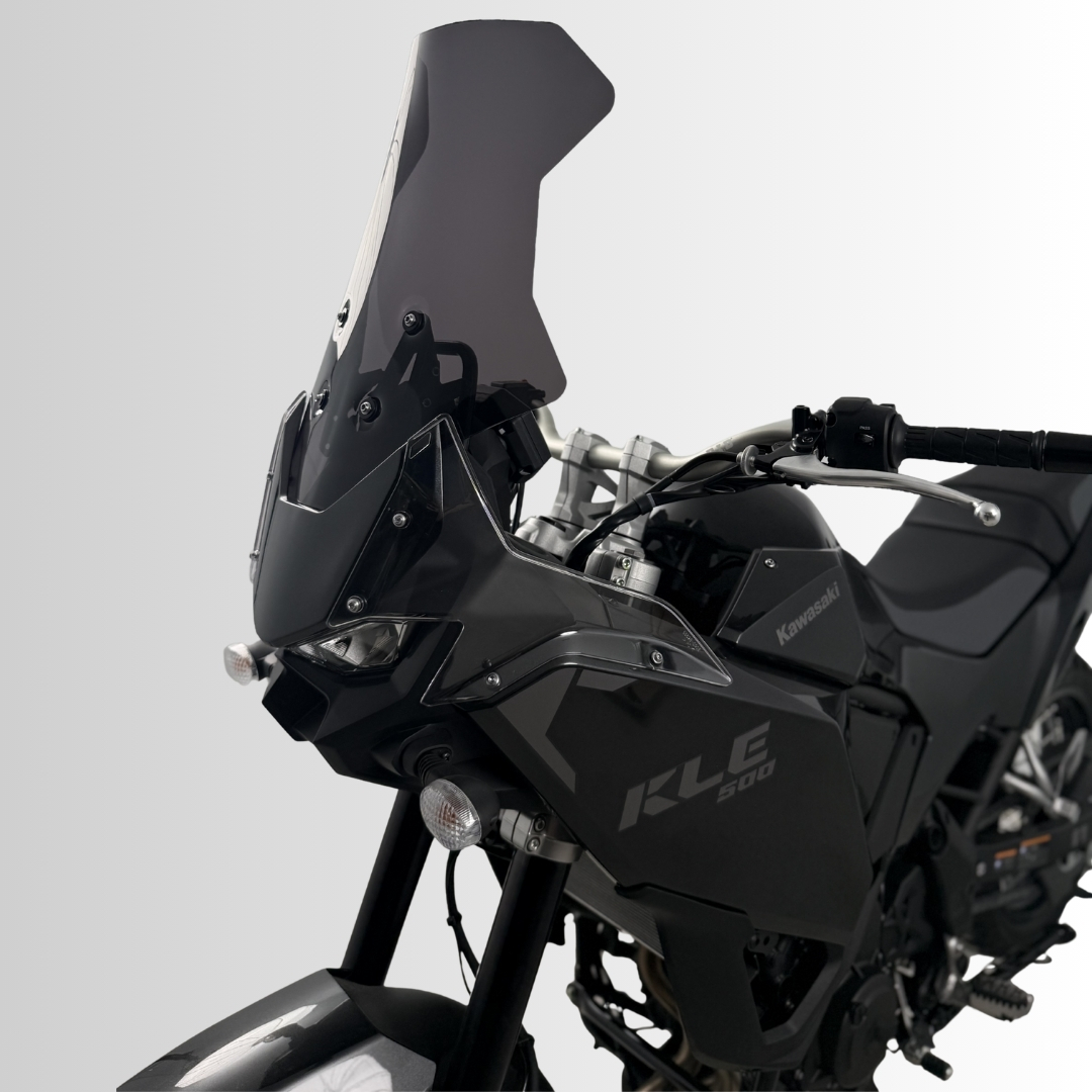 Ermax verhoogd windscherm Kawasaki KLE500 / SE (2026-) E0103S89-03 6