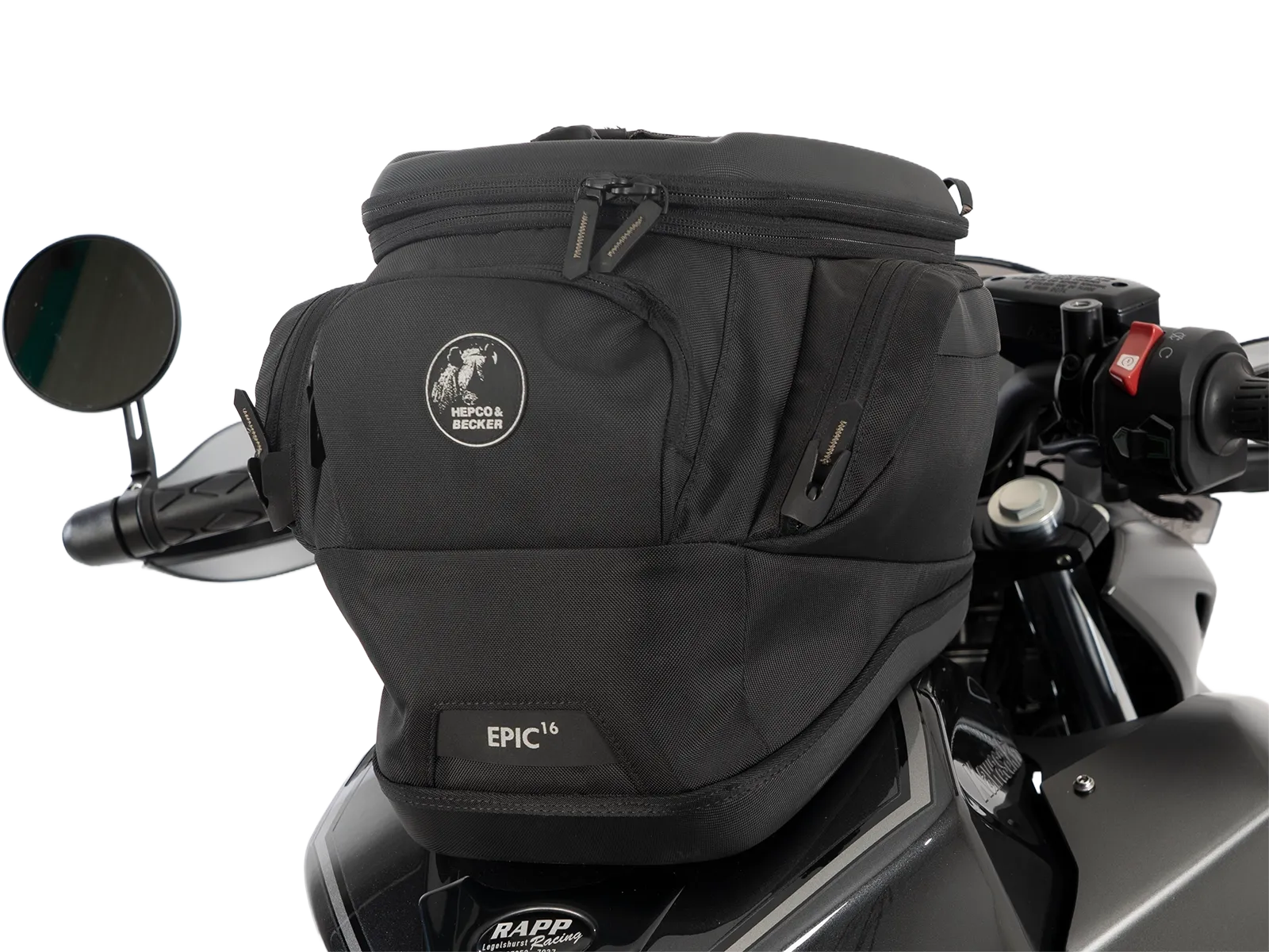 Hepco en Becker bevestiging Tanktas Kawasaki Z7 Hybrid (2024-) HE51625600009 4