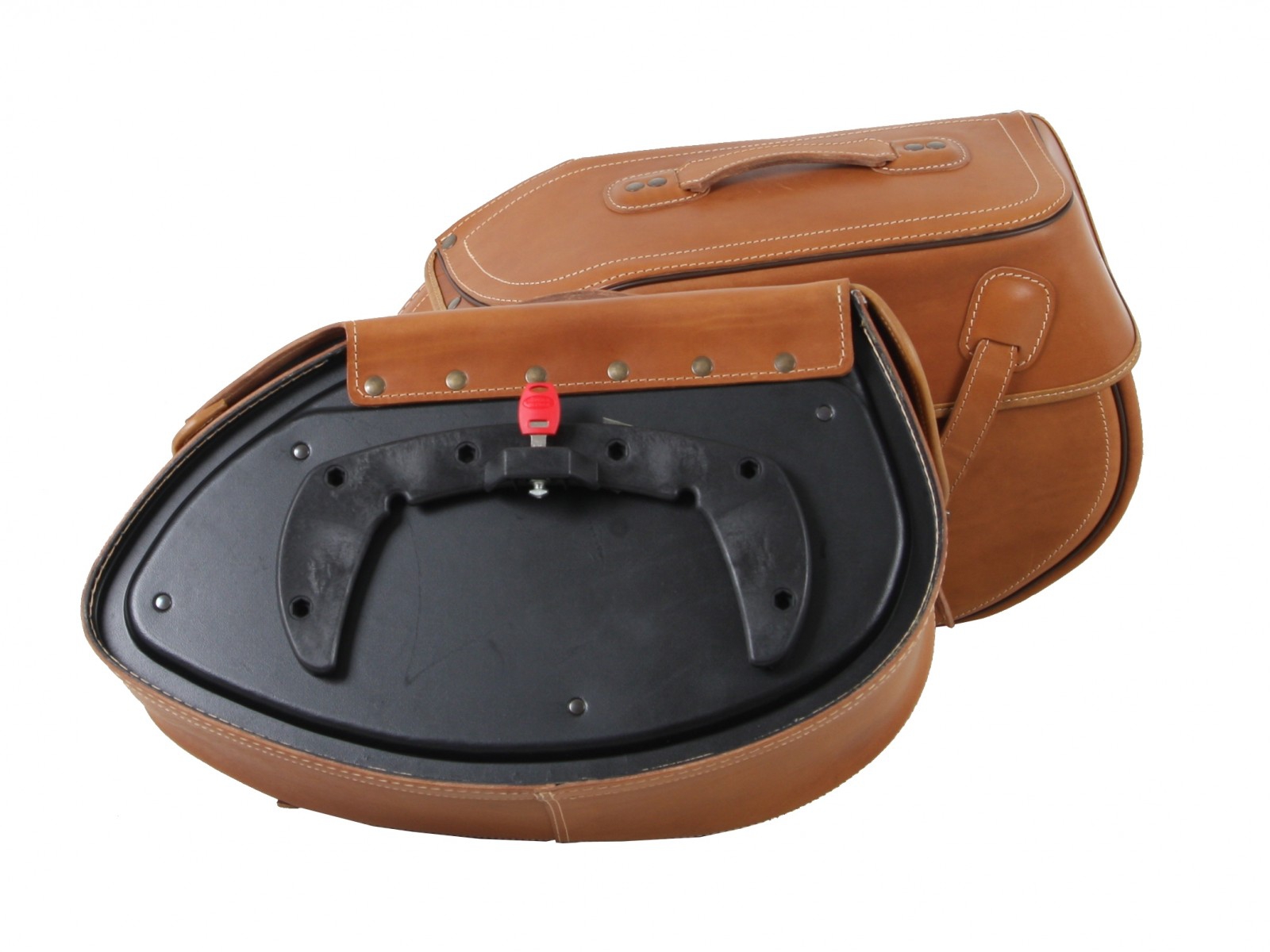 Hepco en Becker Buffalo Brown C-Bow zijtassen