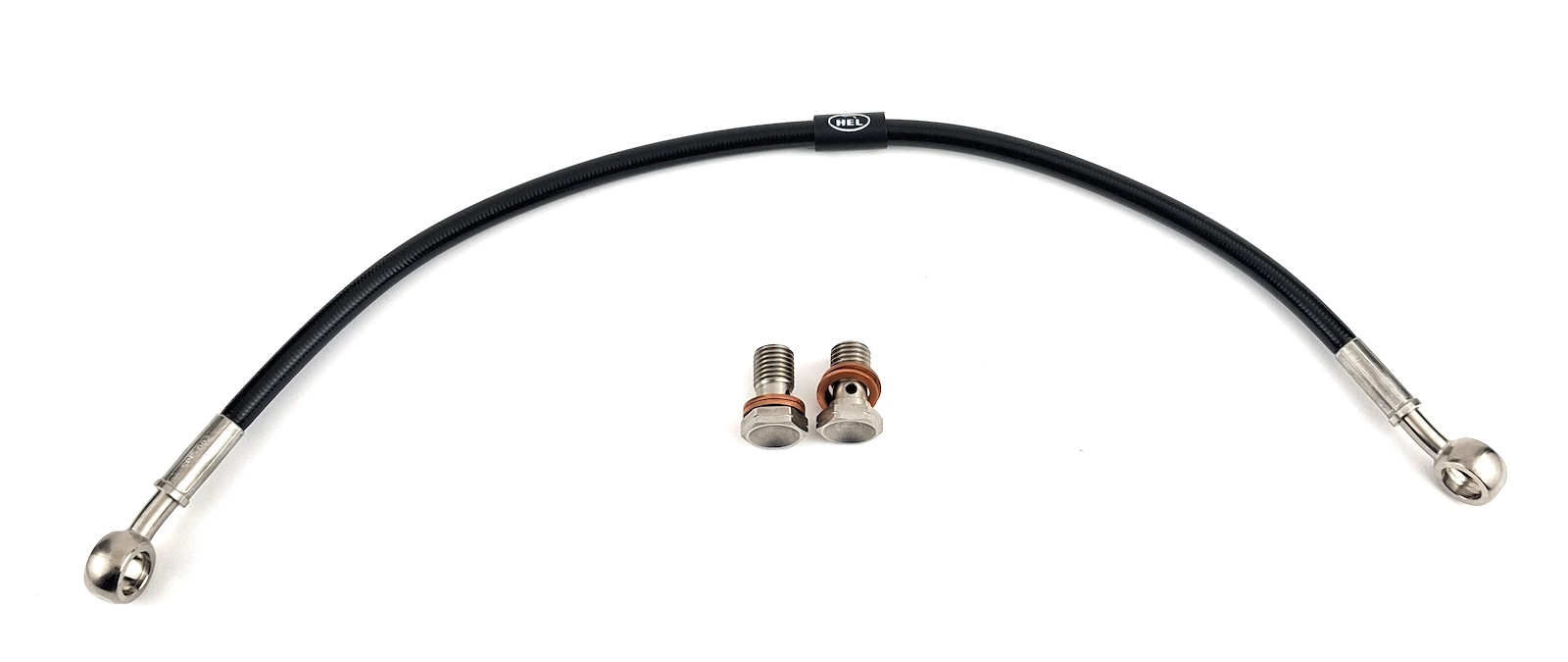 HEL remleiding Suzuki DR350 S 1990-1994 achterzijde HBR7019